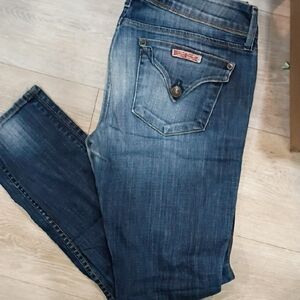 Hudson Jeans Classic Blue Straight Leg Denim